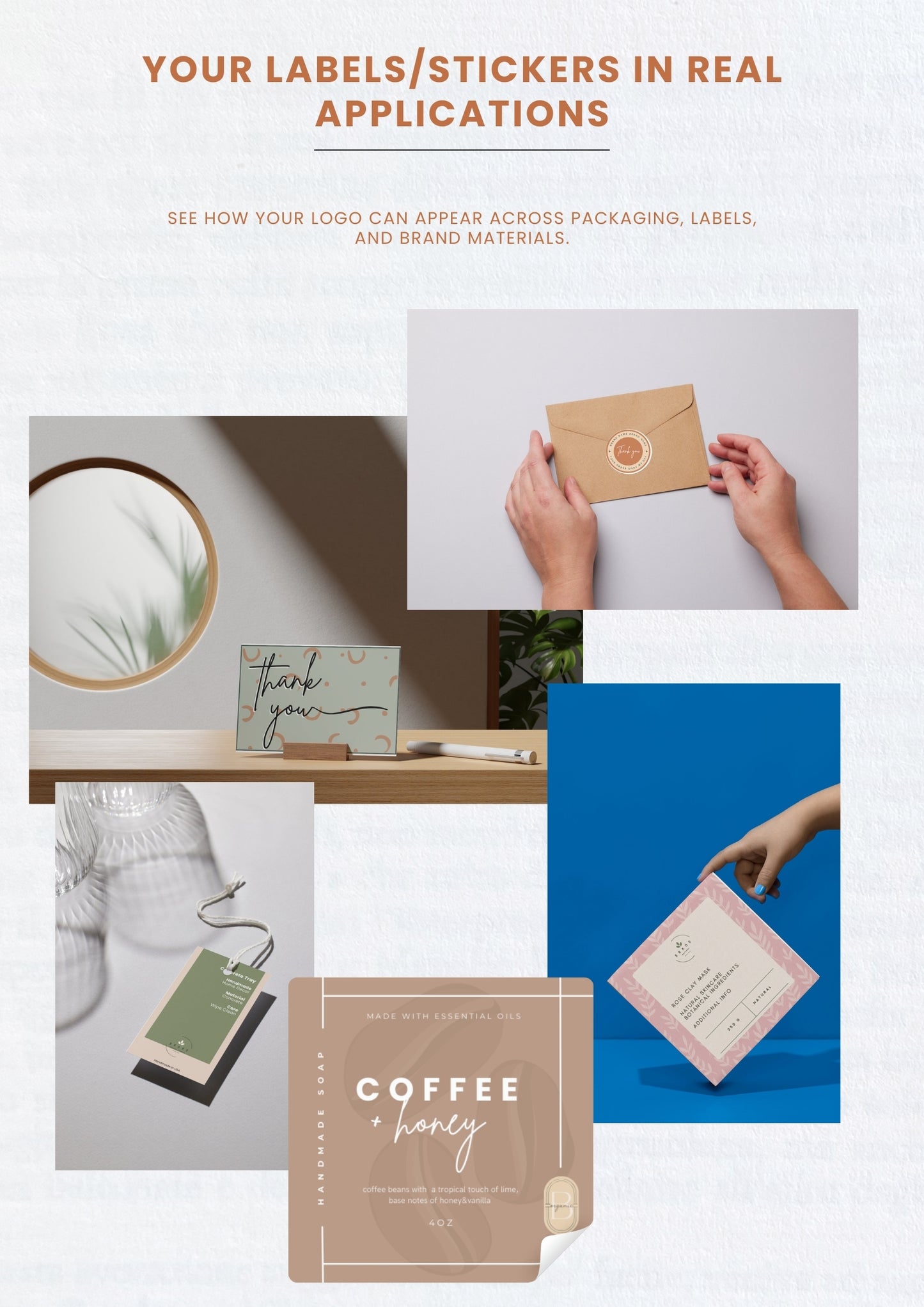 Canva Branding Kit for Handmade Businesses | Logo & Packaging Templates