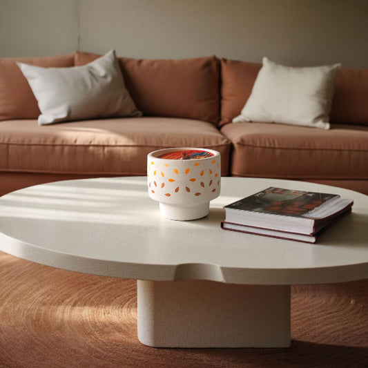 Handcrafted Egyptian Amber Candle