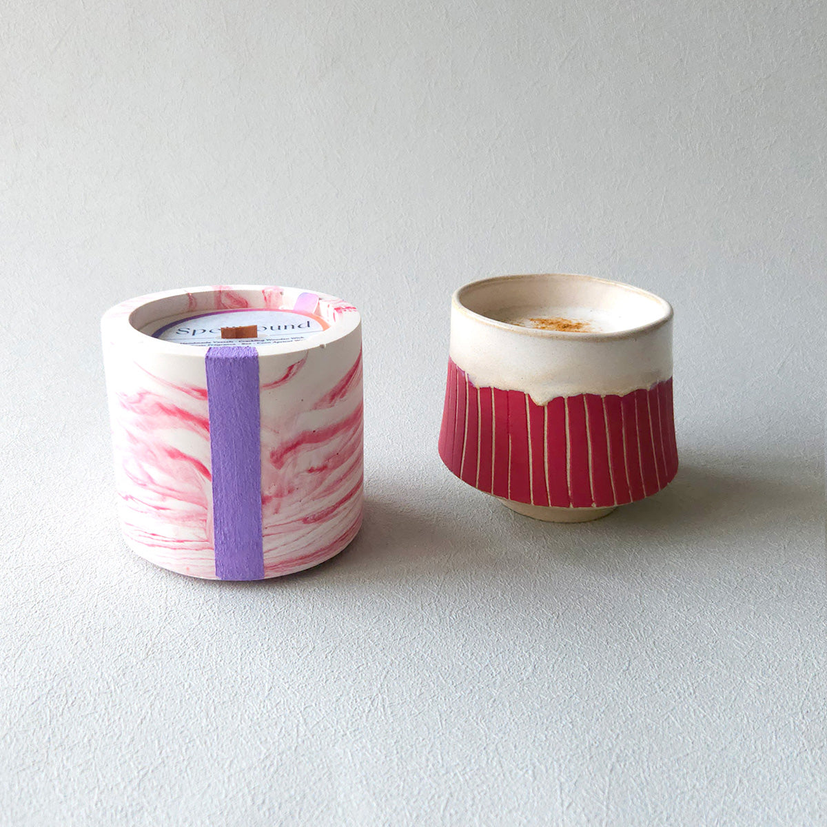 Handmade Pedestal Cup – Shared Table | Ceramic, Coffee & Tea, 11oz