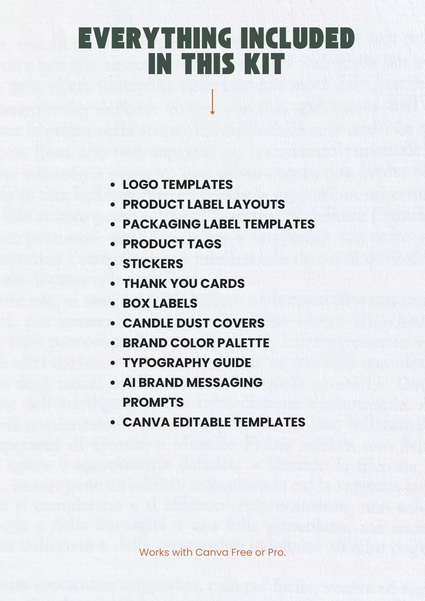 Canva Branding Kit for Handmade Businesses | Logo & Packaging Templates