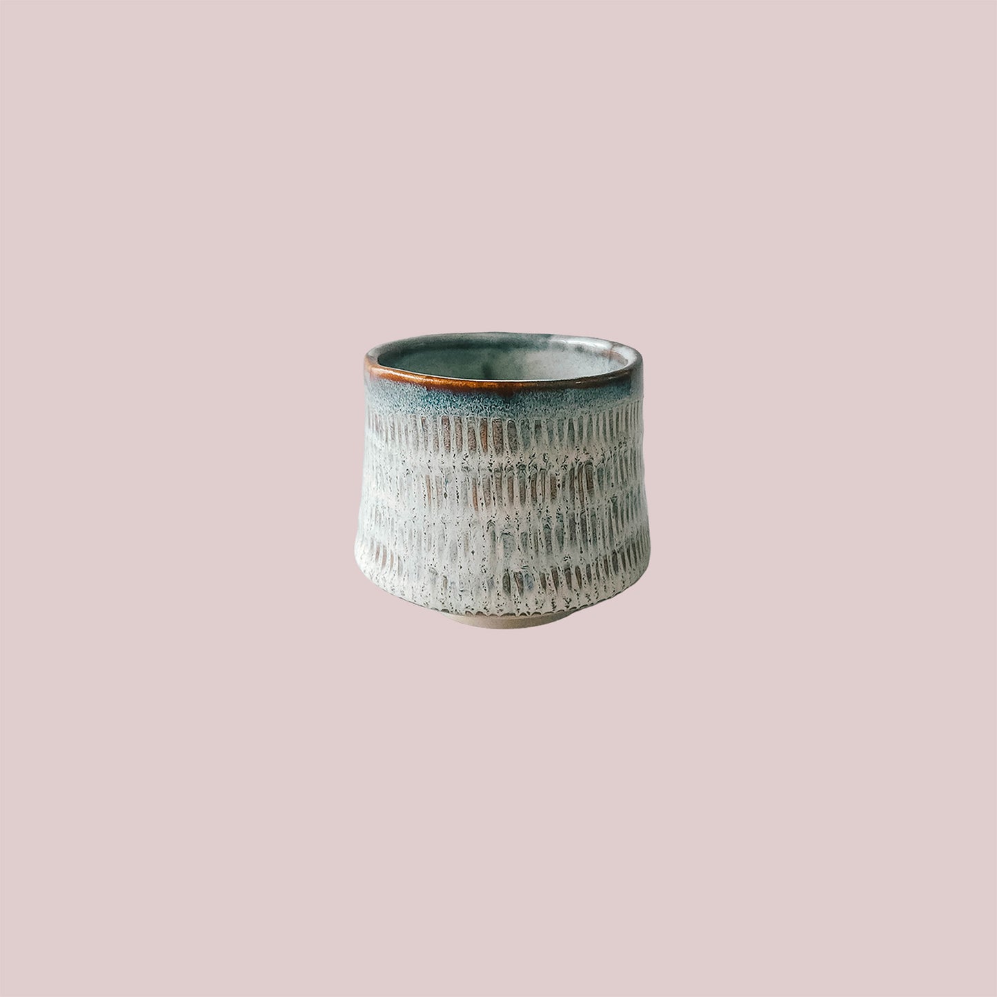 Wander Handmade Pedestal Cup – Ceramic, Matcha, Coffee & Tea, 11oz