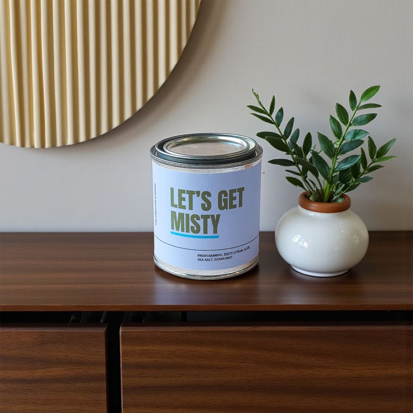 Chic Tin Candle - Let's Get Misty
