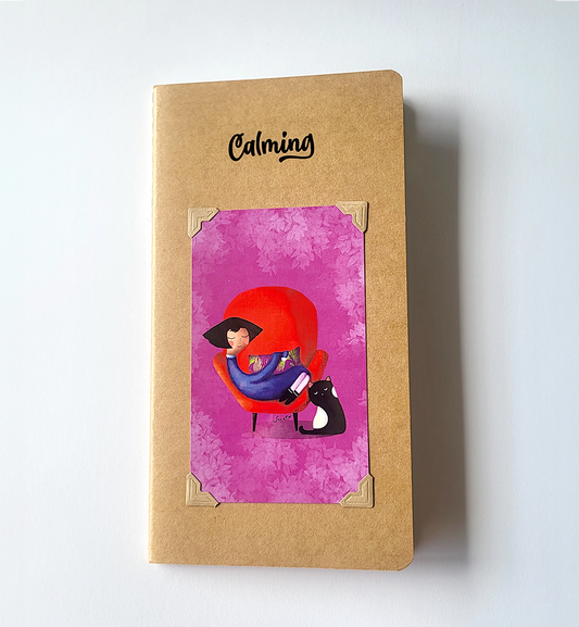 illustration cover journal | Notebook| Calming