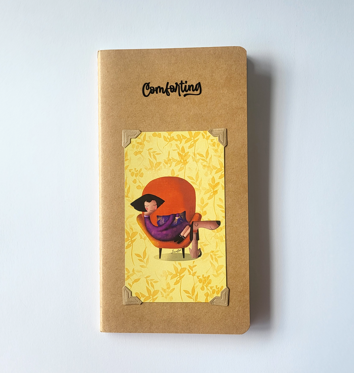Illustration cover journal | Notebook| Comforting