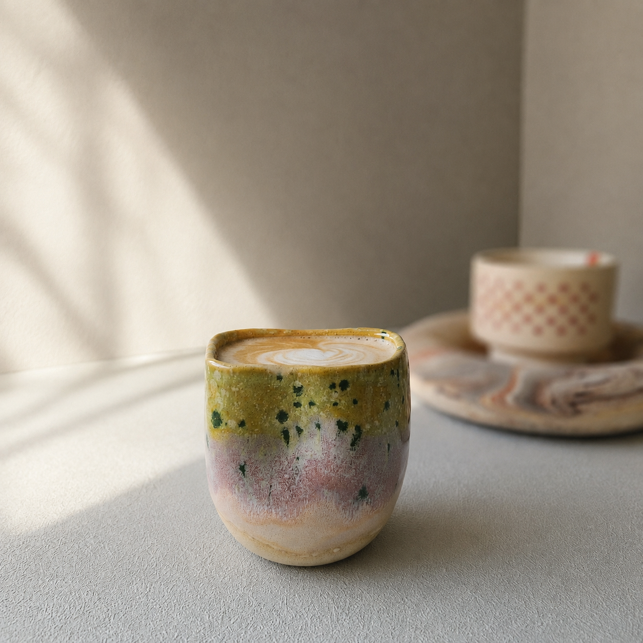 Daydream Handmade Ceramic Cup – Coffee & Tea, 7oz | Small Batch