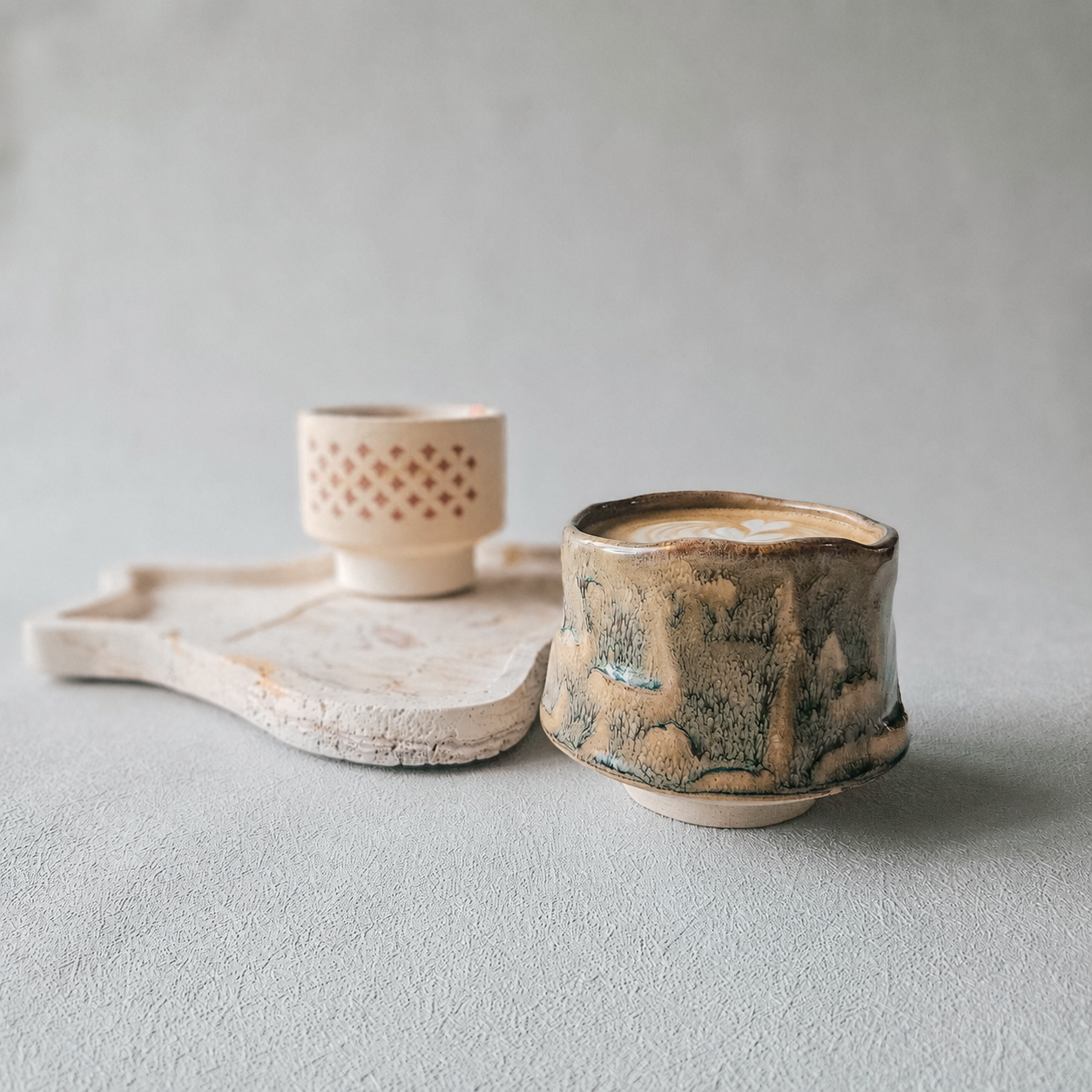 Roam Handmade Ceramic Cup – Matcha, Coffee & Tea, 8oz