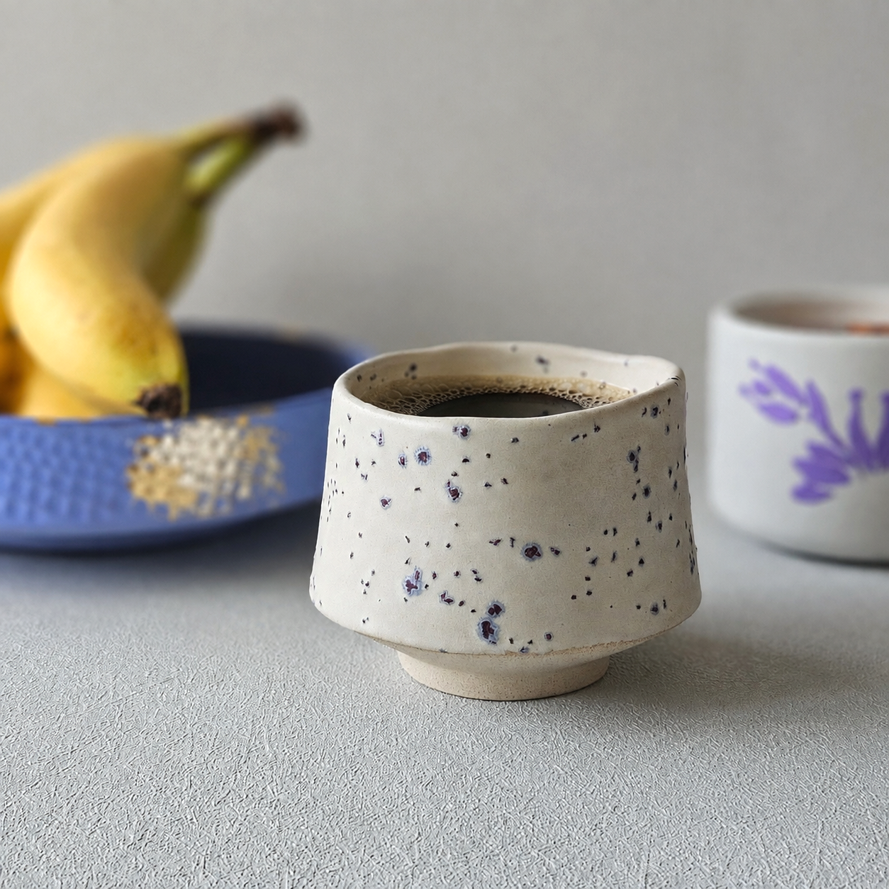 Handmade Ceramic Cup – Quiet Morning | Matcha, Coffee & Tea, 8oz