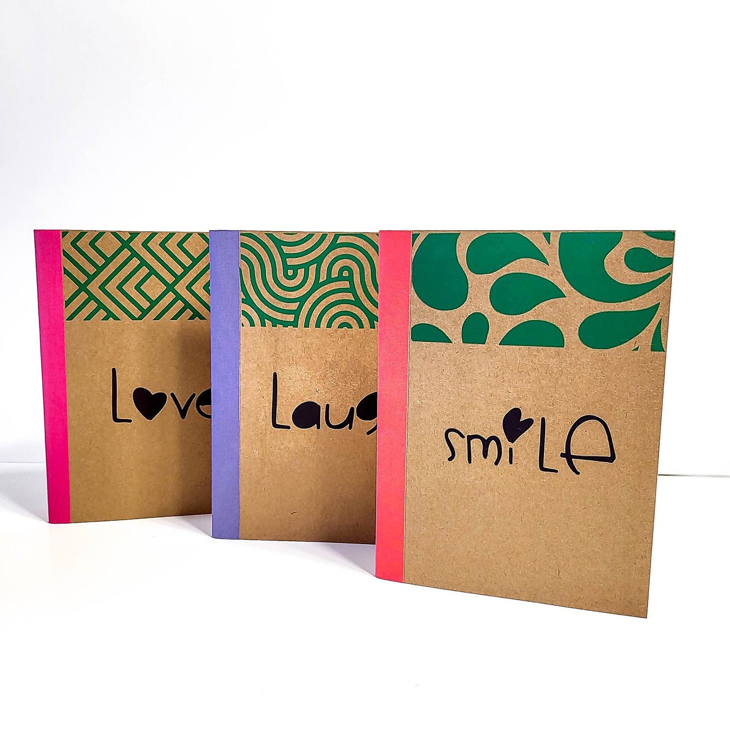 Love, Laugh & smile design journal | Notebook| SOLD OUT