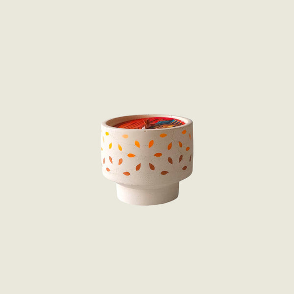 Handcrafted Egyptian Amber Candle
