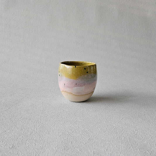 Daydream 7oz Hand-Cast Ceramic Cup – Artisan Mug for Coffee & Tea