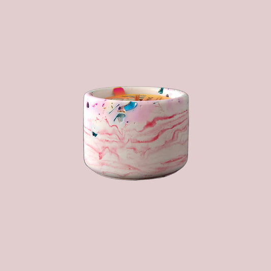 I'm Blooming Candle – Cactus Flower & Jade, Handmade, 8oz