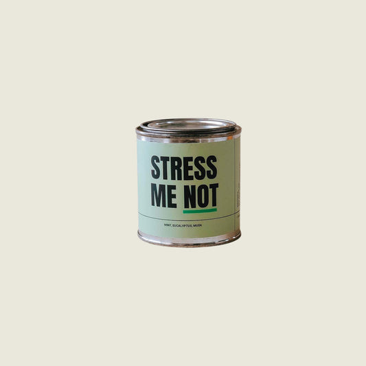 Chic Tin Candle - Stress Me Not