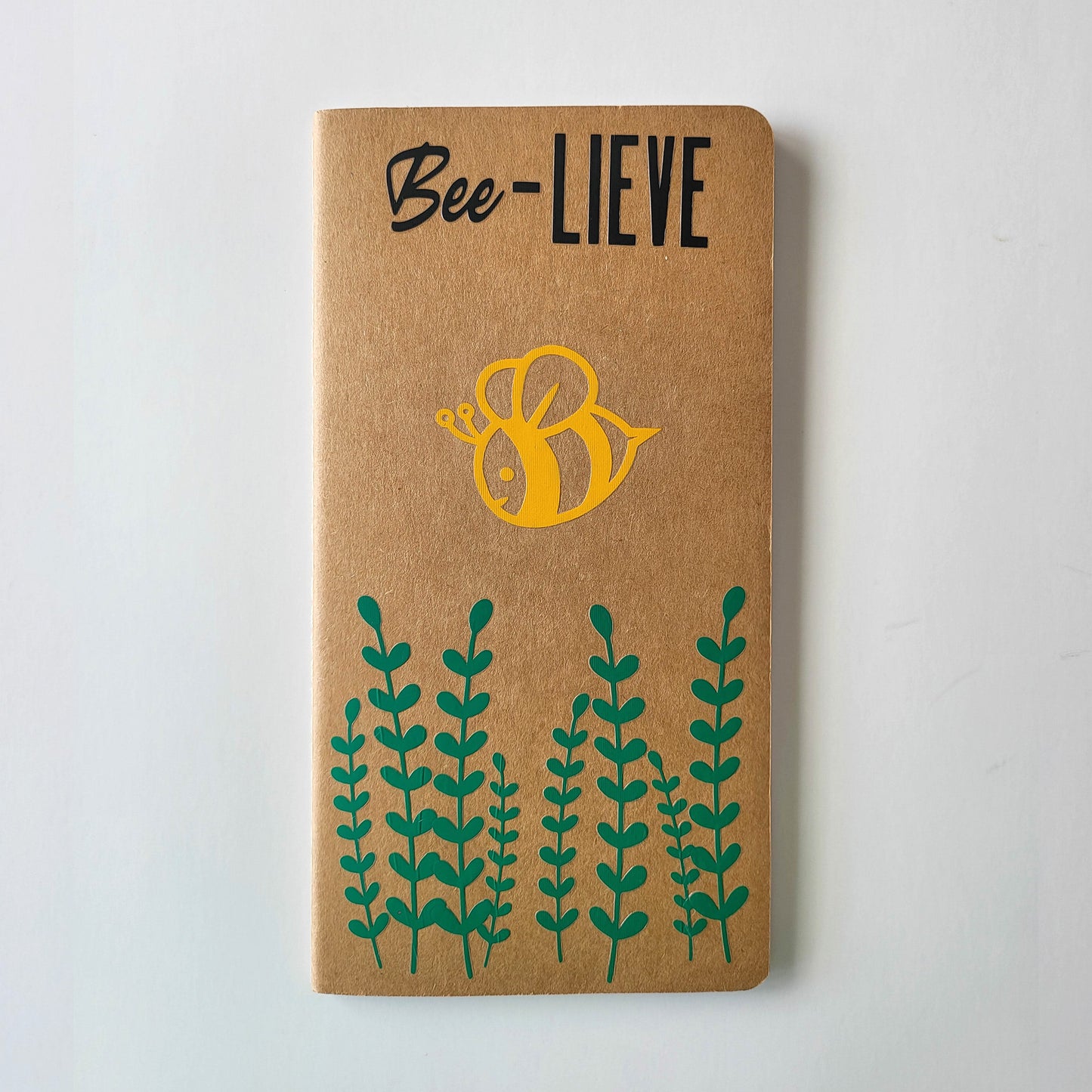Bee design journal | Notebook| BEE-LIEVE